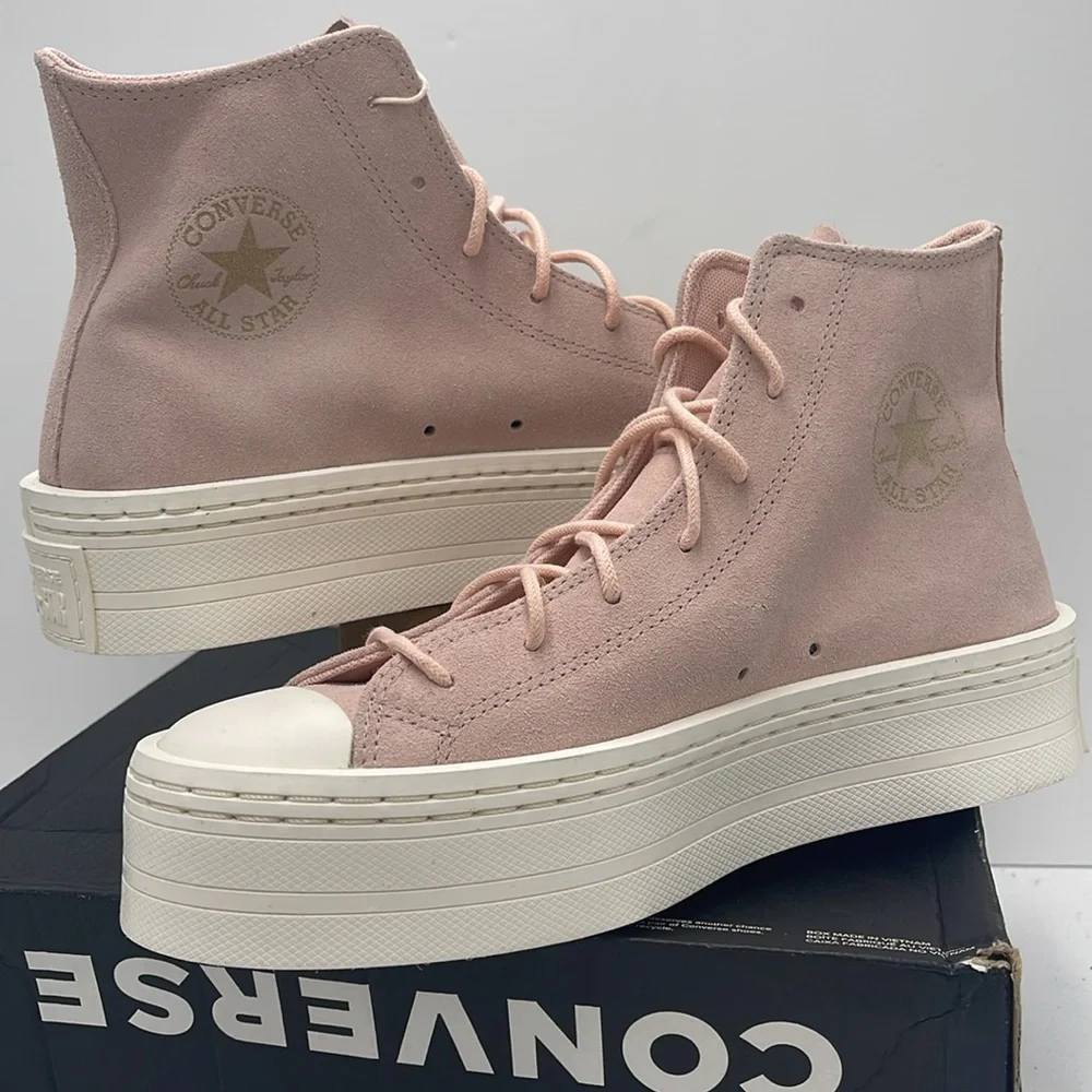 Converse WMNS Pink High-Top Sneakers Platform A04663C
CTAS MODERN LIFT HI PINK - Picture 9 of 16
